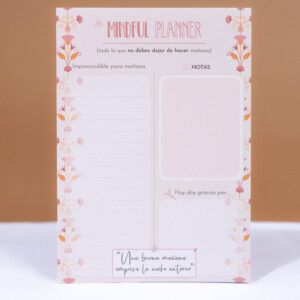 Mindful planner