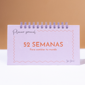 Planner semanal: 52 semanas para cambiar tu mundo